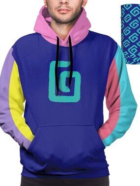 Karl Jacobs Originals Enchantment Mens Hoodie Colorblock Multicolor Limited Edit